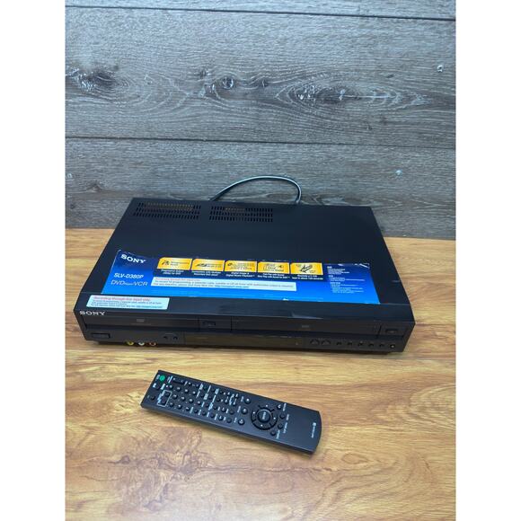Sony SLV-D380p DVD Player VCR Combo Vhs 4 Head HiFi w/ Remote ~Tested - Picture 9 of 9